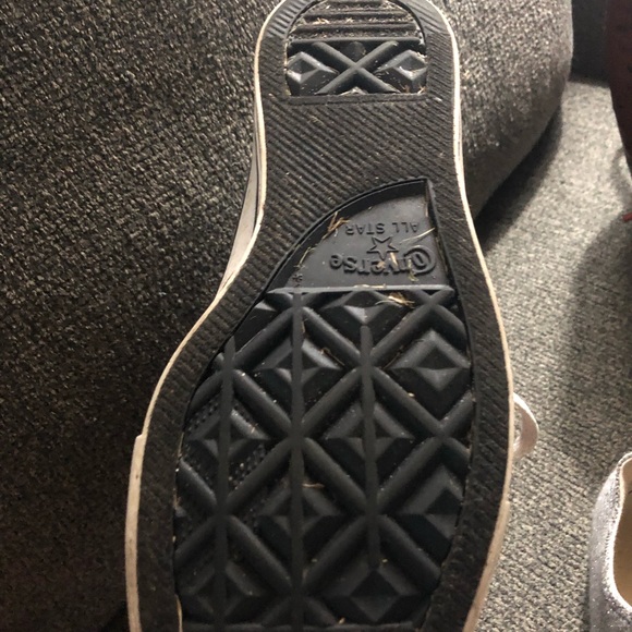 Silver Thread Converse - Picture 3 of 5